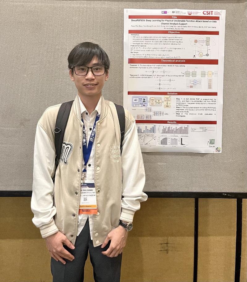 Ngoc Phu Doan attends the Design Automation Conference